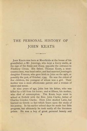 The Odes of John Keats : With notes and analyses and a memoir by Arthur C. Downer. With illustrations