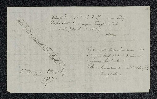 Carl Rauschenbusch. – Heidelberg, 02.04.1809