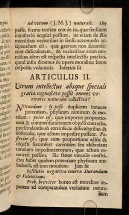 189-197, Articulus II