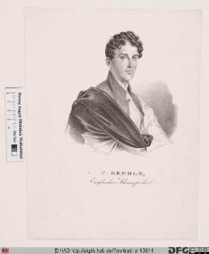 Bildnis Charles Kemble