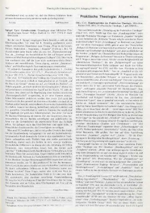 761 [Rezension] Spiegel, Egon, Gewaltverzicht