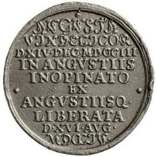 Medaille, 1704