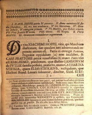 Marchiae Litteratae Specimen ..., Specimen Quintvm. Qvo Praemisso Exercitationes Oratorias In Gymnasio Fridriciano Die XX. Martii MDCCXLVII. ...
