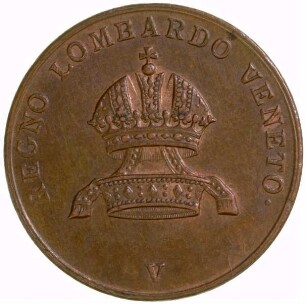 Münze, 5 Centesimi, 1846