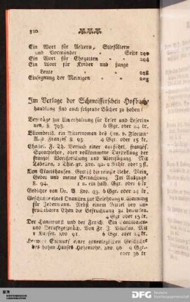 Weitere im Verlag erschienene Bücher.