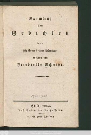 Sammlung von Gedichten