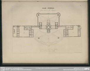 Plan générale pris au rez-de-chausée