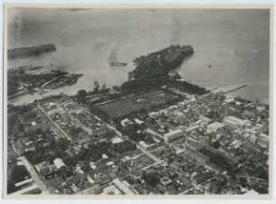Luftaufnahme von Fort-de-France, Martinique: Ansicht