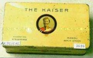 Blechdose für 100 "The Kaiser Cigarettes"