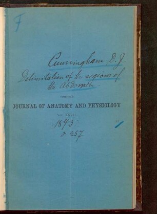 Delimitation of the regions of the abdomen