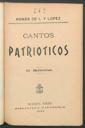 Cantos patrióticos