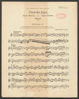 Solo Cornet in B