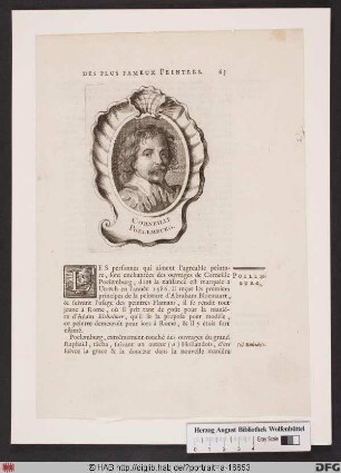 Bildnis Cornelis van Poelenburg(h)