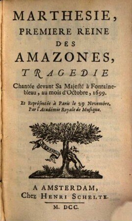 Recueil Des Opera, Des Ballets, & des plus belles Piéces en Musique qui ont été representées depuis dix ou douze ans jusques à present devant sa Majesté Tres-Chrestienne. 8