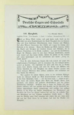 Deutsche Sagen und Schwänke