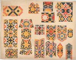 Zocher, Ernst; Salerno; Dom - Wandgemälde (Details)