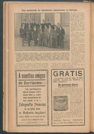 Una asociación de estudiantes americanos en Europa