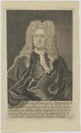 Bildnis des Dietericus Hermannus Kemmerich