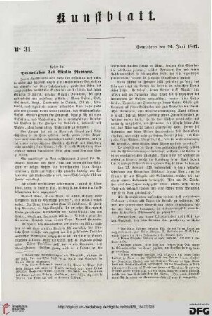 Nr. 31 - 40 (26. Juni 1847 - 19. August 1847)
