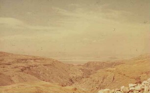 Blick v. Turm Tafile [Et-tafile] [zum] T. Meer [Totes Meer]