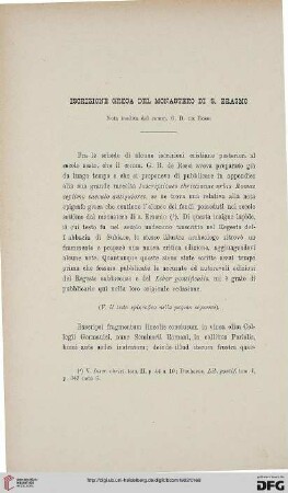 30: Iscrizione greca del monastero di S. Erasmo