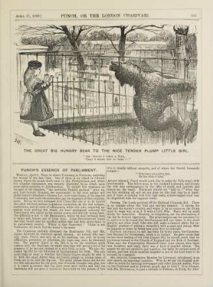 The great big hungry bear to the nice tender plump little girl