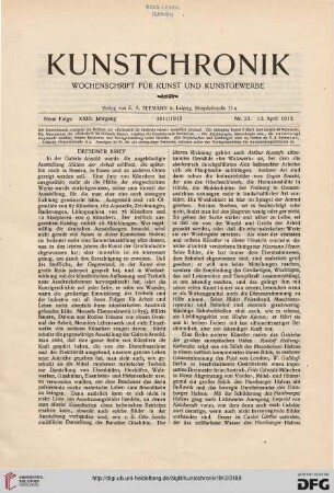 Heft 23 (12. April 1912)
