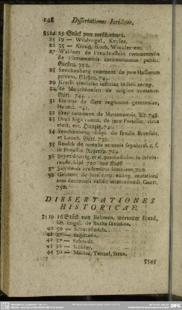 Dissertationes Historicae