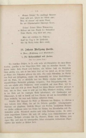 19. Johann Wolfgang Goethe
