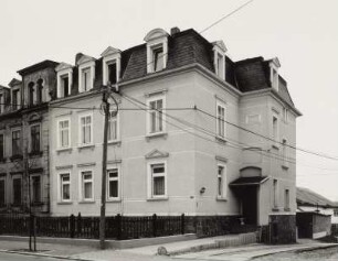 Mittweida, Doppelwohnhaus : Mittweida. Doppelwohnhaus, Schillerstraße 14/12, (1893). Straßenansicht (Nummer 12)