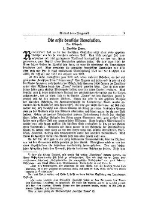 Die erste deutsche Revolution