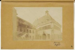 Rathaus, Colmar: Ansicht (aus: Skizzen- und Fotoalbum 16)