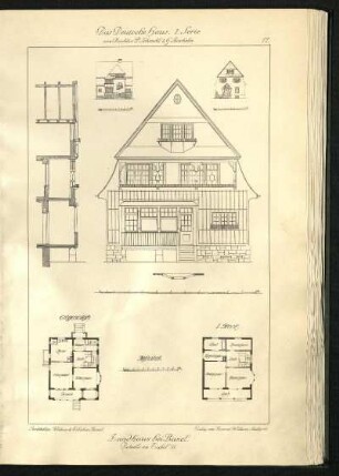 Landhaus bei Basel. Details zu Tafel 11.