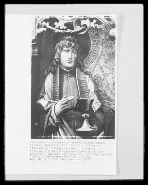 Madonna auf der Mondsichel zwischen Johannes Ev. und Johannes dem Täufer