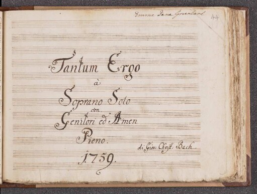 Tantum ergo G-Dur (Warb E 26)