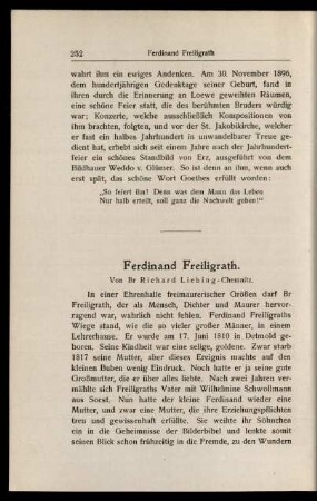 Ferdinand Freiligrath.