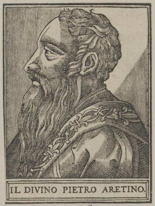 Bildnis des Pietro Aretino