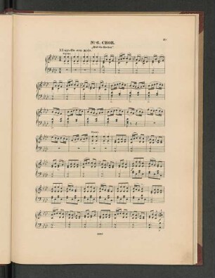 No. 6. Chor. "Hört die Glocken"