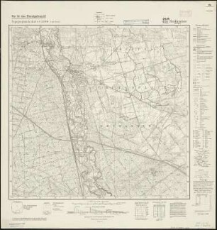Meßtischblatt 4558 : Neuhammer am Queis, 1941 : Neuhammer am Queis. - Aufn. 1887/1922, hrsg. 1888, bericht. 1937, einz. Nachtr. 1938/39, Ausg. 1942 - 1:25000. - [Berlin]: Reichsamt für Landesaufnahme, 1941. - 1 Kt.