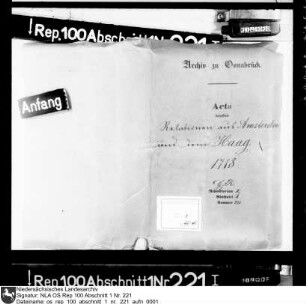 Relationen aus Amsterdam und Den Haag