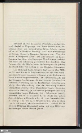 Geschichte des Rittergutes Klein-Struppen
