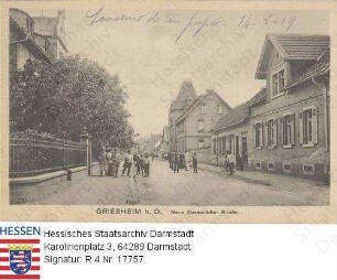 Griesheim bei Darmstadt, Neue Darmstädter Straße
