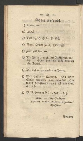 Achtes Gespräch