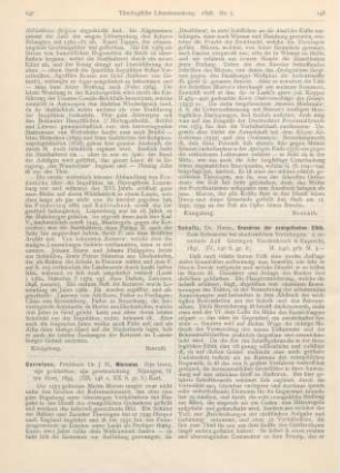 148-149 [Rezension] Schultz, Herm., Grundriss der evangelischen Ethik. 2. erw. Aufl