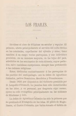 Los frailes