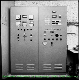 Mess- und Regelschrank im Institut für Kernverfahrenstechnik (IKVT)