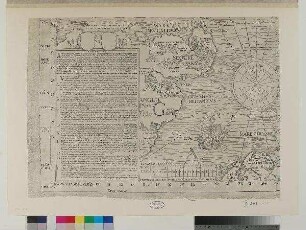 Karte von der Nordseeküste von England und den Niederlanden