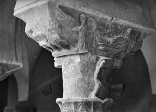 Kämpfer mit figürlichem Dekor: Geburt Christi