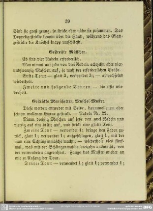 Gestreifte Müffchen