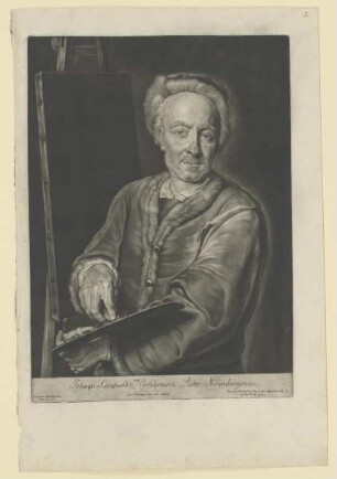 Bildnis des Johann Leonhard Hirschmann